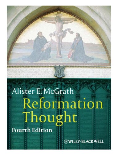 Reformation Thought A Introduction 4th Edition Alister E Mcgrath