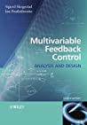 Multivariable Feedback Control Analysis And Design Paperback Sigurd Skogestad