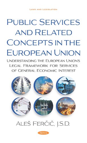 Public Services And Related Concepts In The European Union Ale Feri