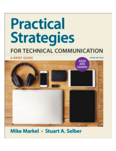 Practical Strategies For Technical Communication A Brief Guide Paperback Mike Markel