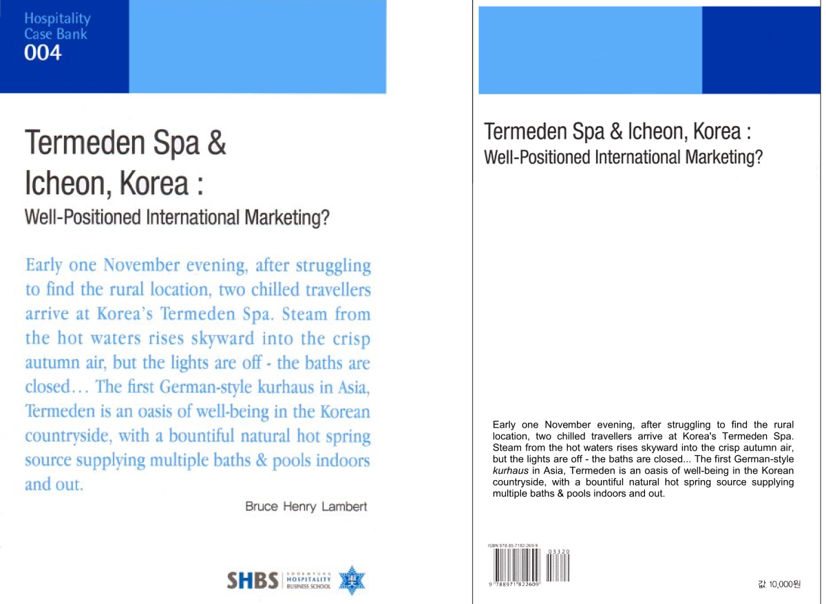 Termeden Spa Icheon Korea Wellpositioned International Marketing Bruce Henry Lambert