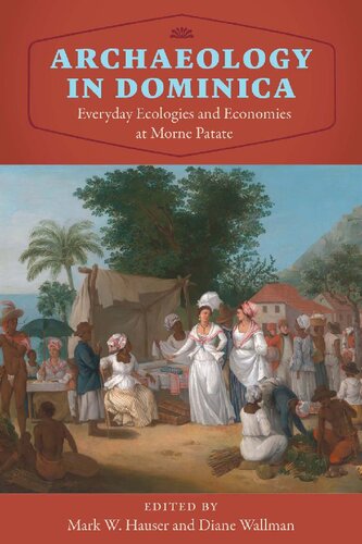 Archaeology In Dominica Everyday Ecologies And Economies At Morne Patate Diane Wallman