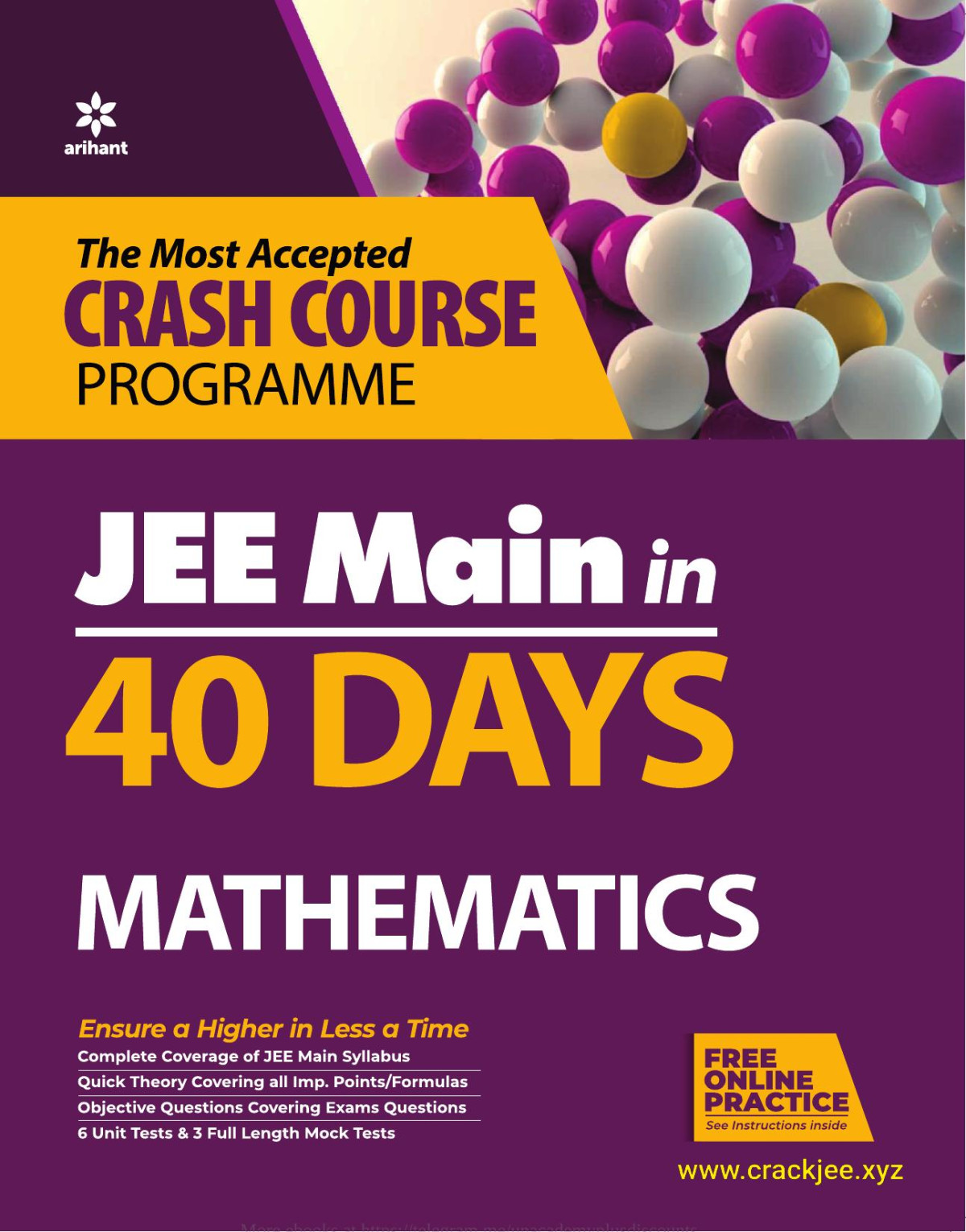 40 Days Jee Main Mathematics E C144 Finaljob Arihant Publications
