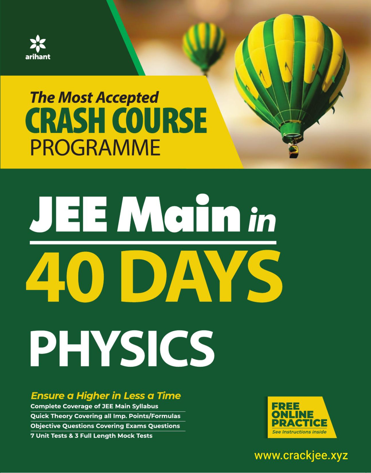 40 Days Crash Course For Jee Main Physics Arihant Experts