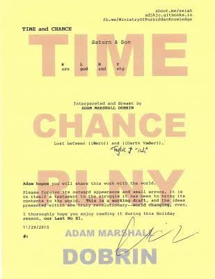 Time And Chance Saturn Sn Rlny 2nd Edition Adam Marshall Dobrin