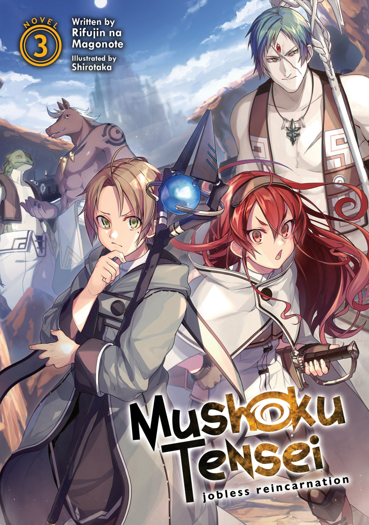 Mushoku Tensei Jobless Reincarnation Vol 3 Rifujin Na Magonote Magonote