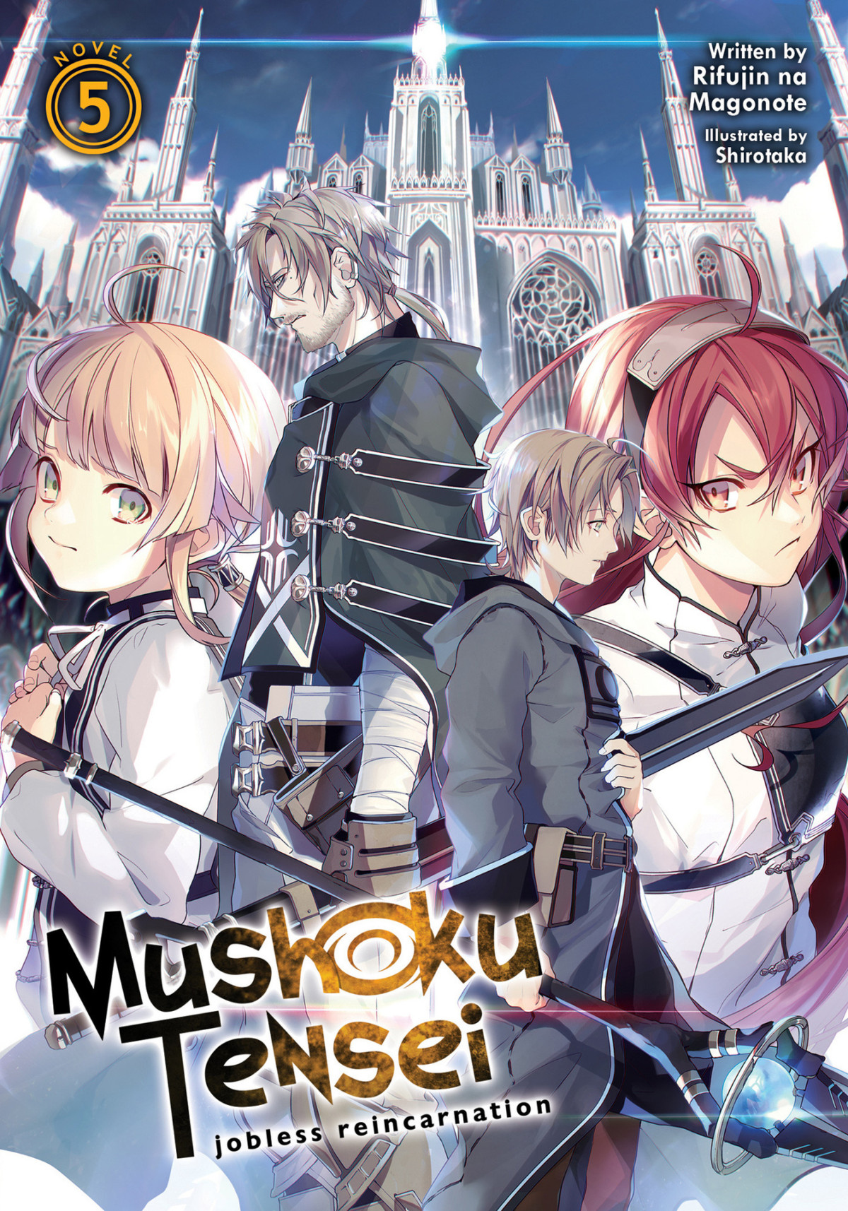 Mushoku Tensei Jobless Reincarnation Light Novel Vol 5 Rifujin Na Magonote Magonote