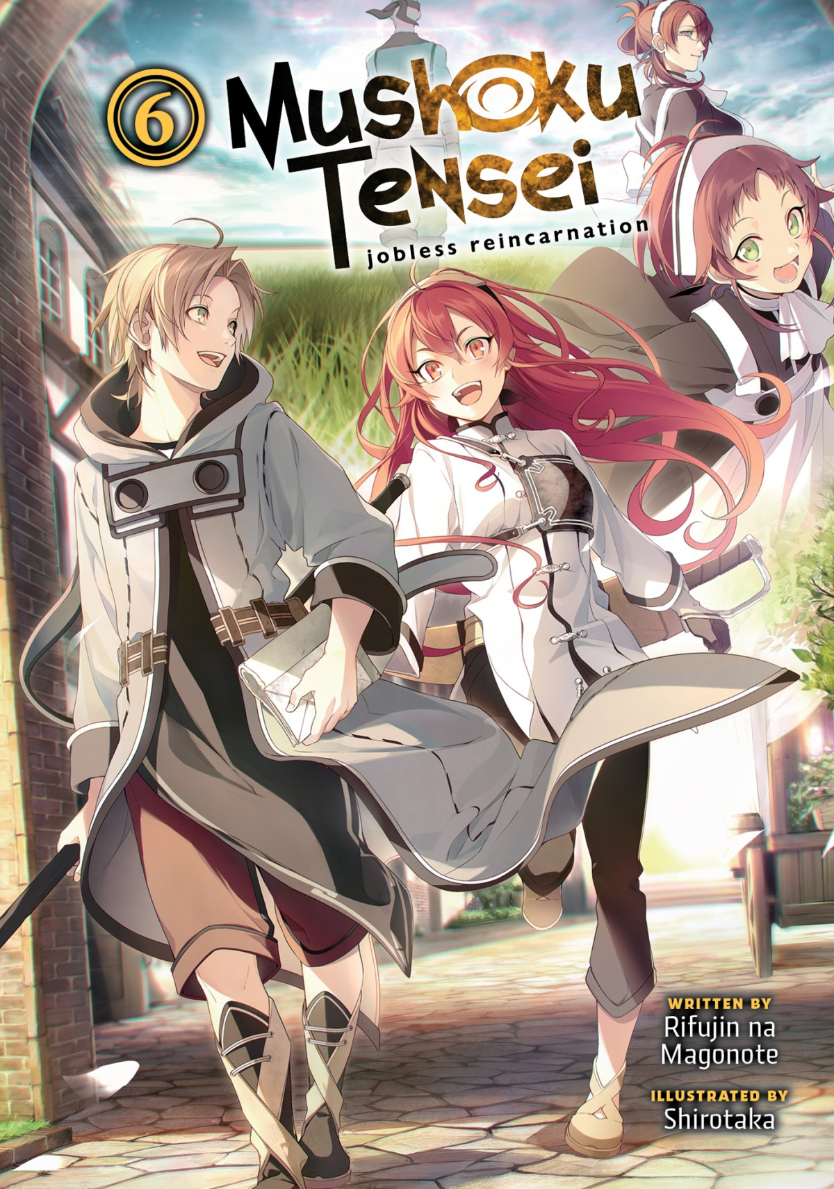 Mushoku Tensei Jobless Reincarnation Light Novel Vol 6 Rifujin Na Magonote Na Magonote