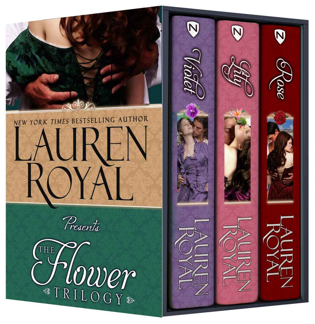The Flower Trilogy Three Chase Ashcroft Family Historical Romance Novels Flower Trilogy Boxed Set Lauren Royal Royal
