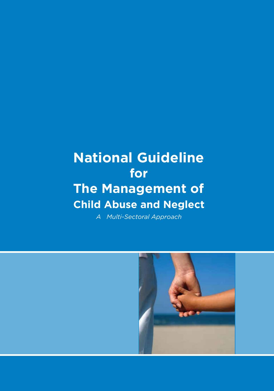 National Guidelines On Child Abuse And Neglect Unicef Who