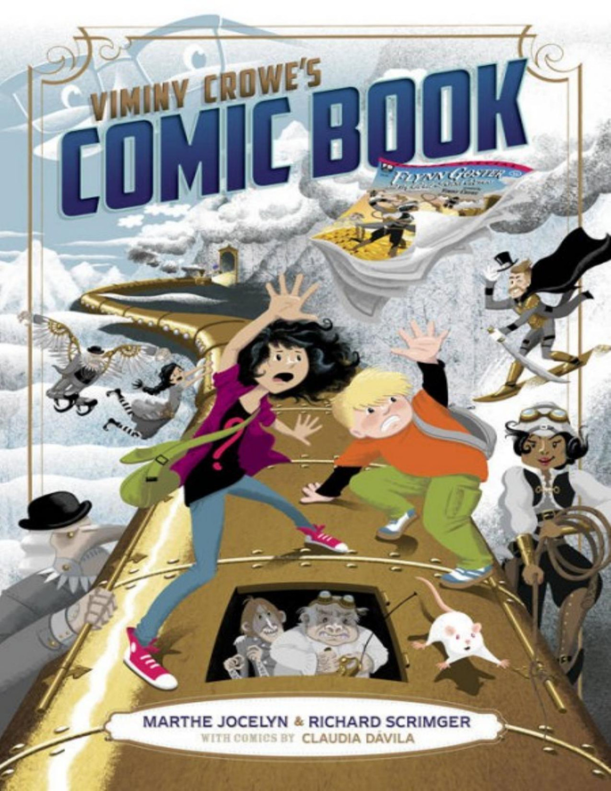 Viminy Crowes Comic Book Marthe Jocelyn Richard Scrimger Jocelyn