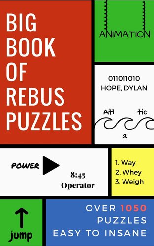 Big Book Of Rebus Puzzles Zentopia Designs