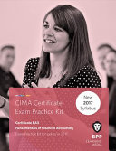 Cima Fundamentals Of Financial Accounting Practice And Revision Kit Bpp Learning Media Media