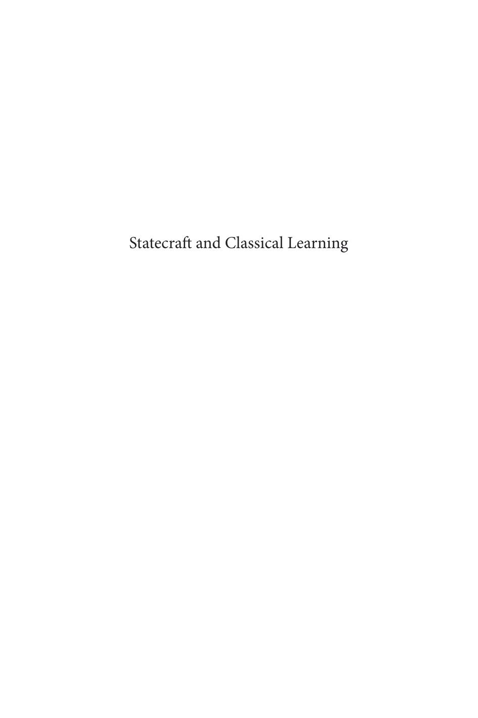 Statecraft And Classical Learning The Rituals Of Zhou In East Asian History Benjamin A Elman Martin A Kern Elman