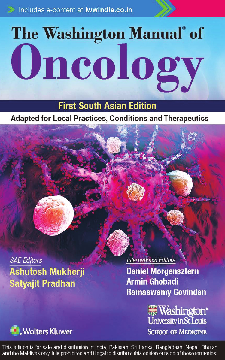 The Washington Manual Of Oncology 1 Sae Mukherji Pradhan