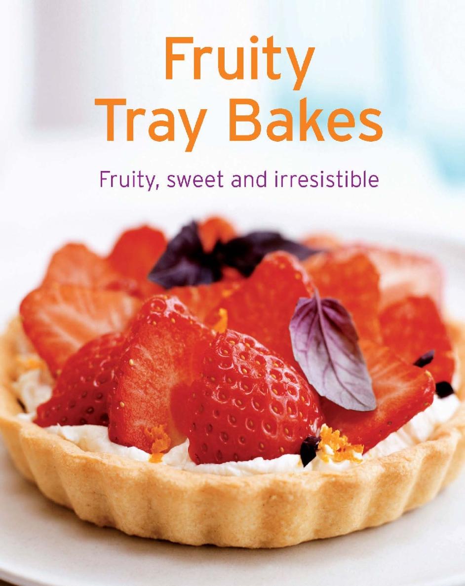 Fruity Tray Bakes Naumann Gbel Verlag