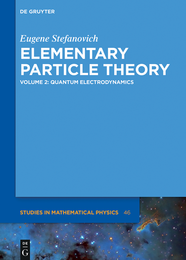 Elementary Particle Theory Eugene Stefanovich