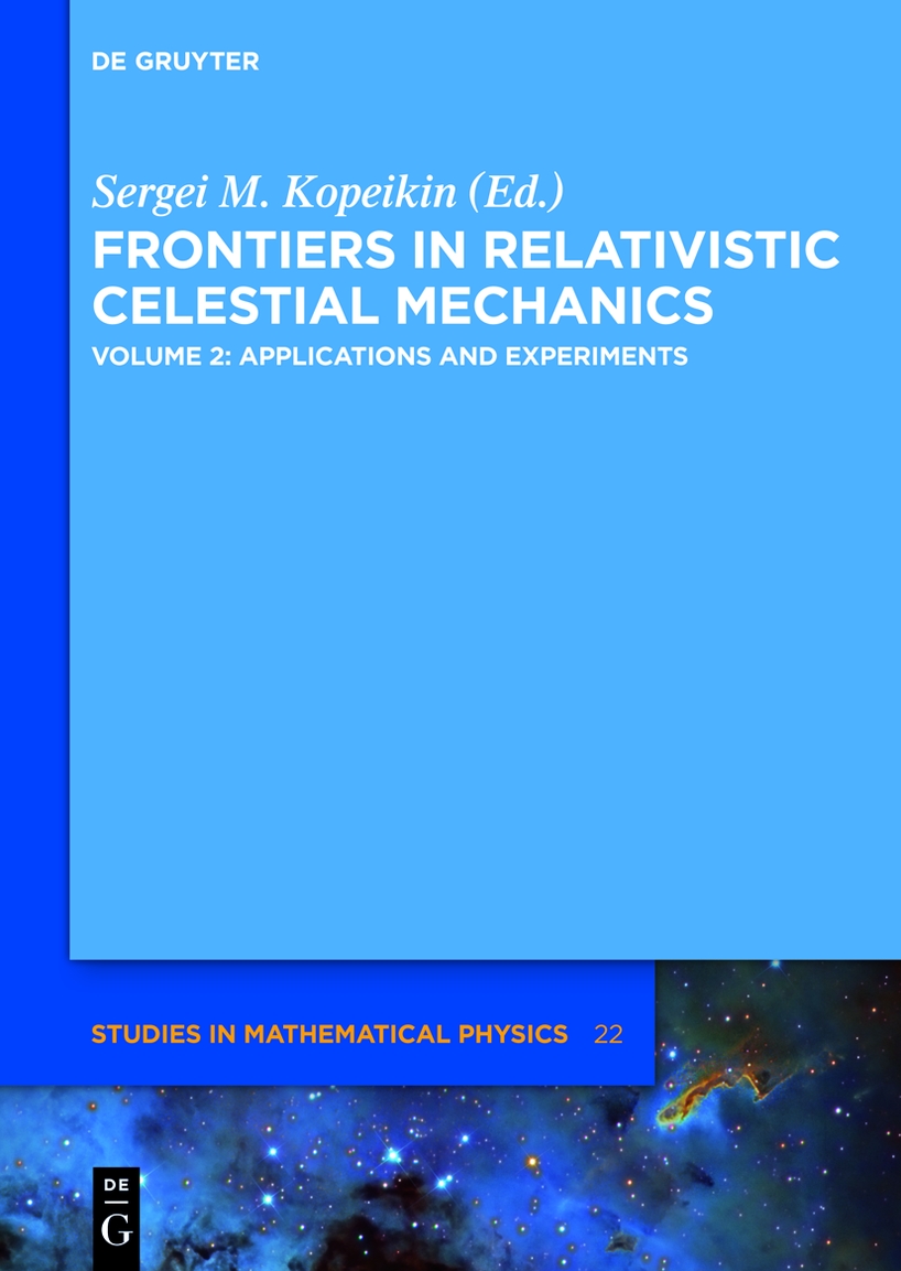 Applications And Experiments Sergei M Kopeikin