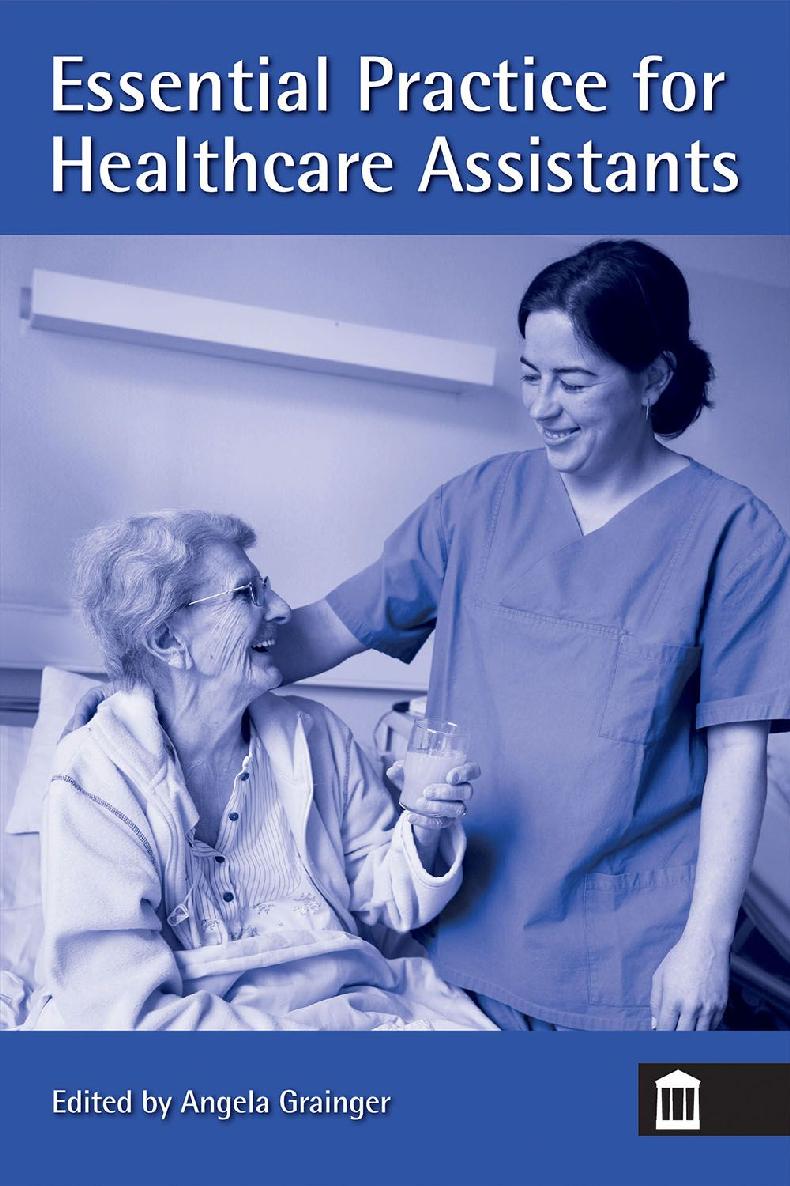 Essential Practice For Healthcare Assistants Angela Grainger