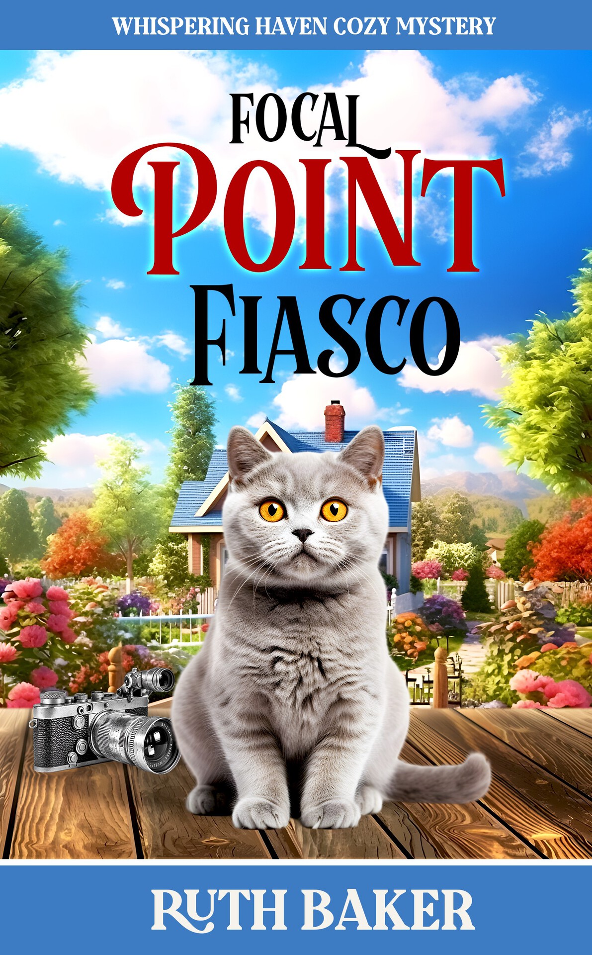 Focal Point Fiasco Whispering Haven Cozy Mystery Book 6 Ruth Baker