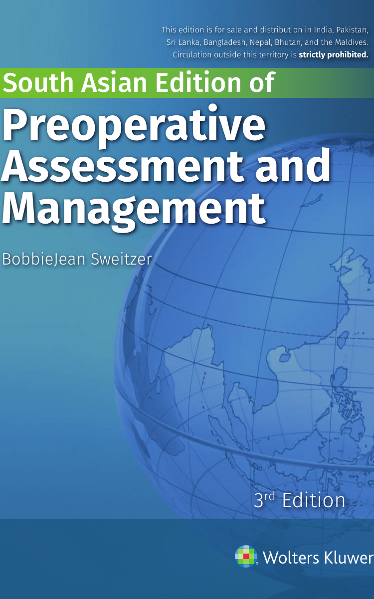 Handbook Of Preoperative Assesment Management Sae Sweitzer