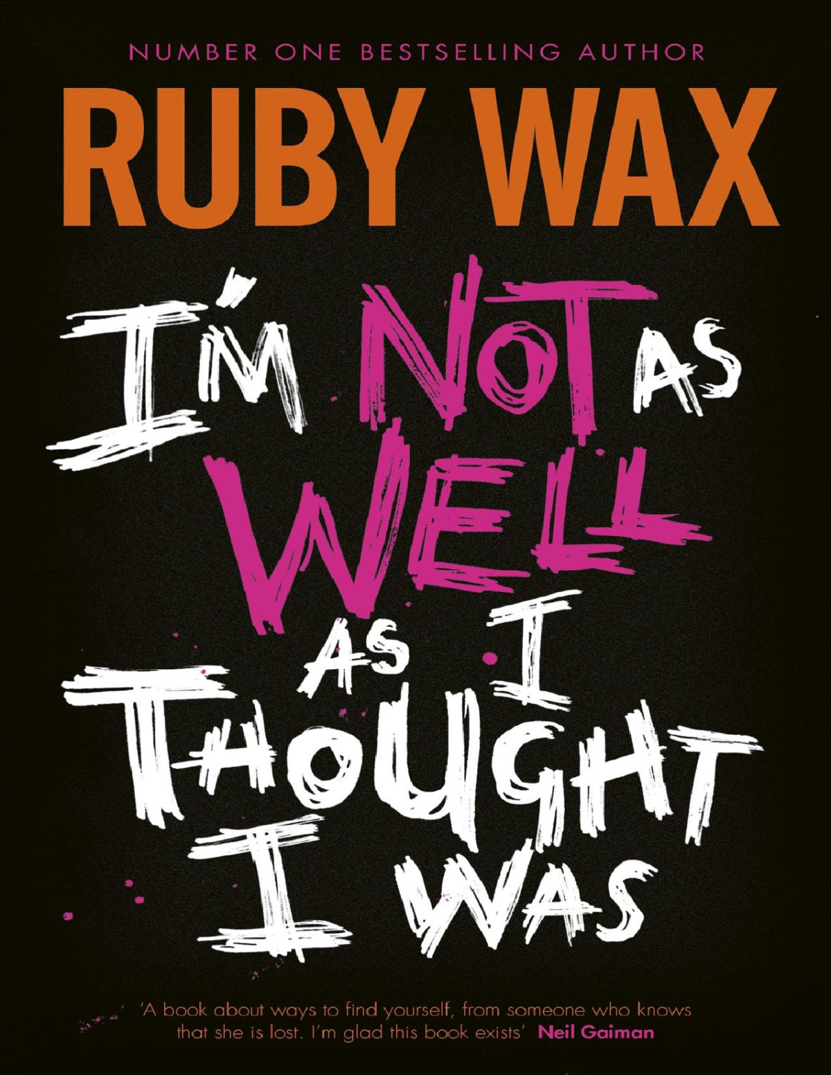 Im Not As Well As I Thought I Was Ruby Wax