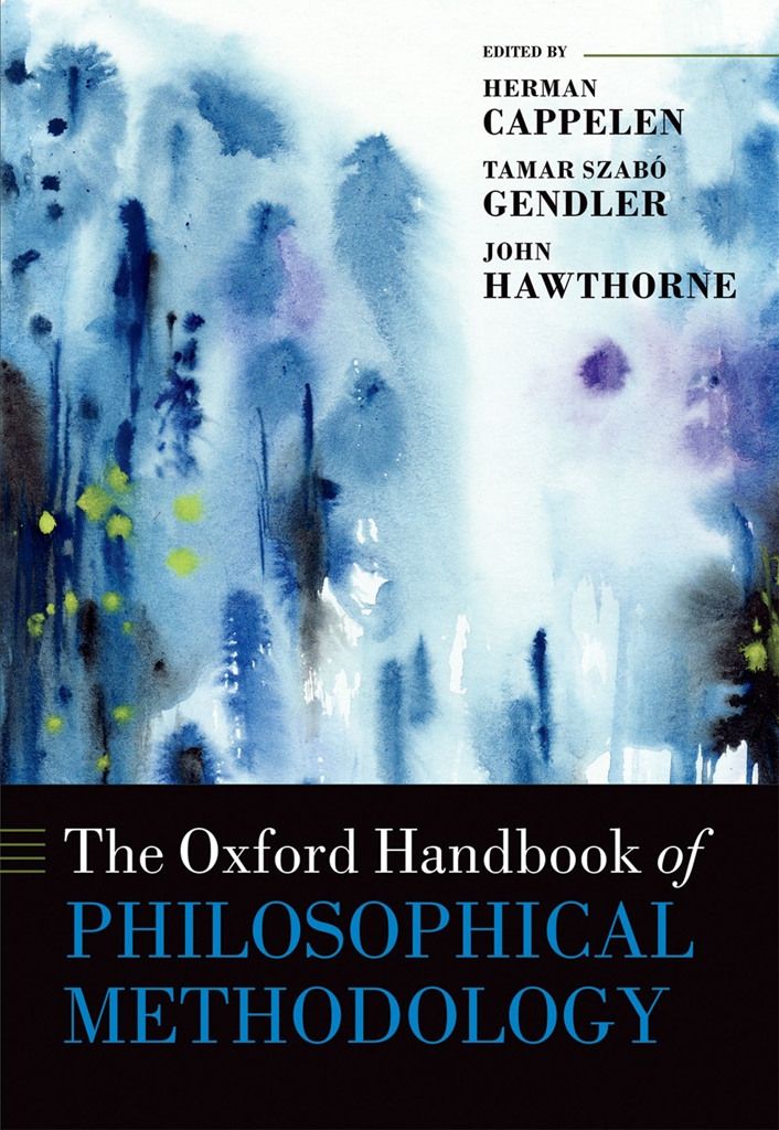 The Oxford Handbook Of Philosophical Methodology Herman Cappelen