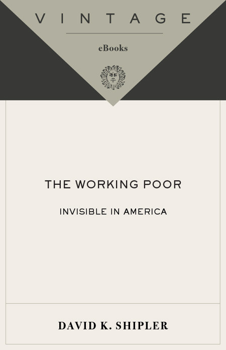 The Working Poor David K Shipler