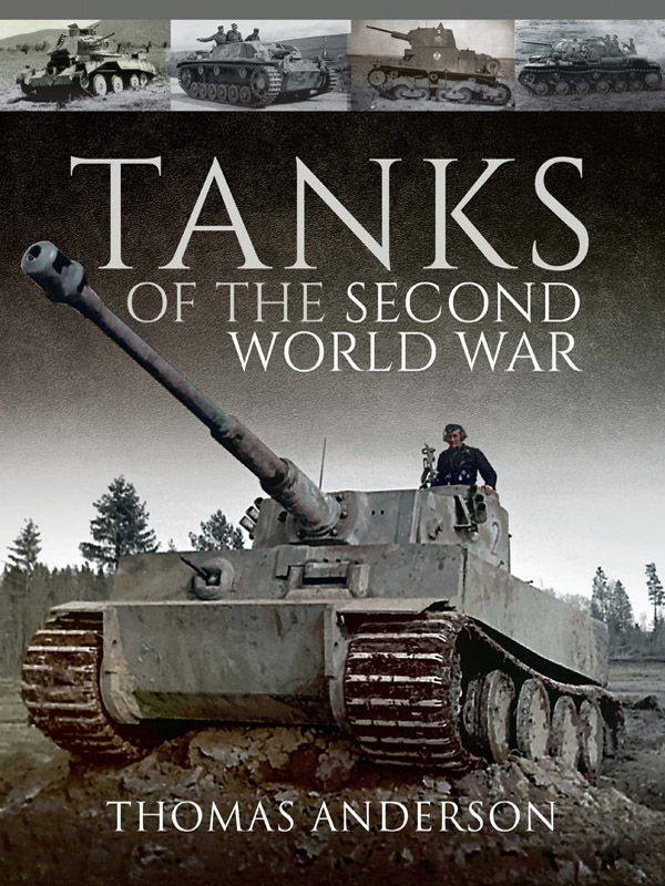 Tanks Of The Second World War Anderson Thomas