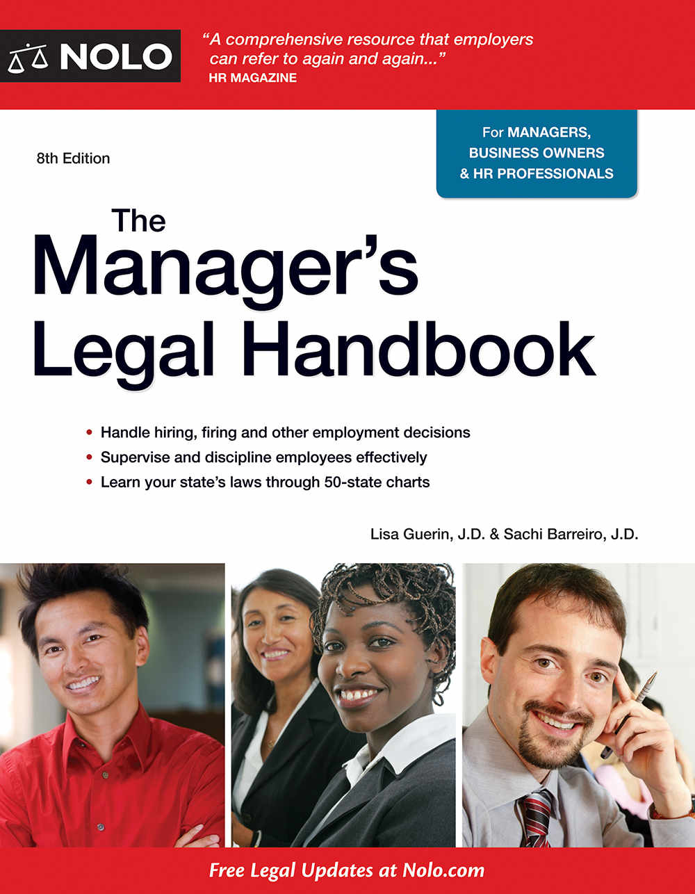 Managers Legal Handbookthe Lisa Guerin Sachi Barreiro