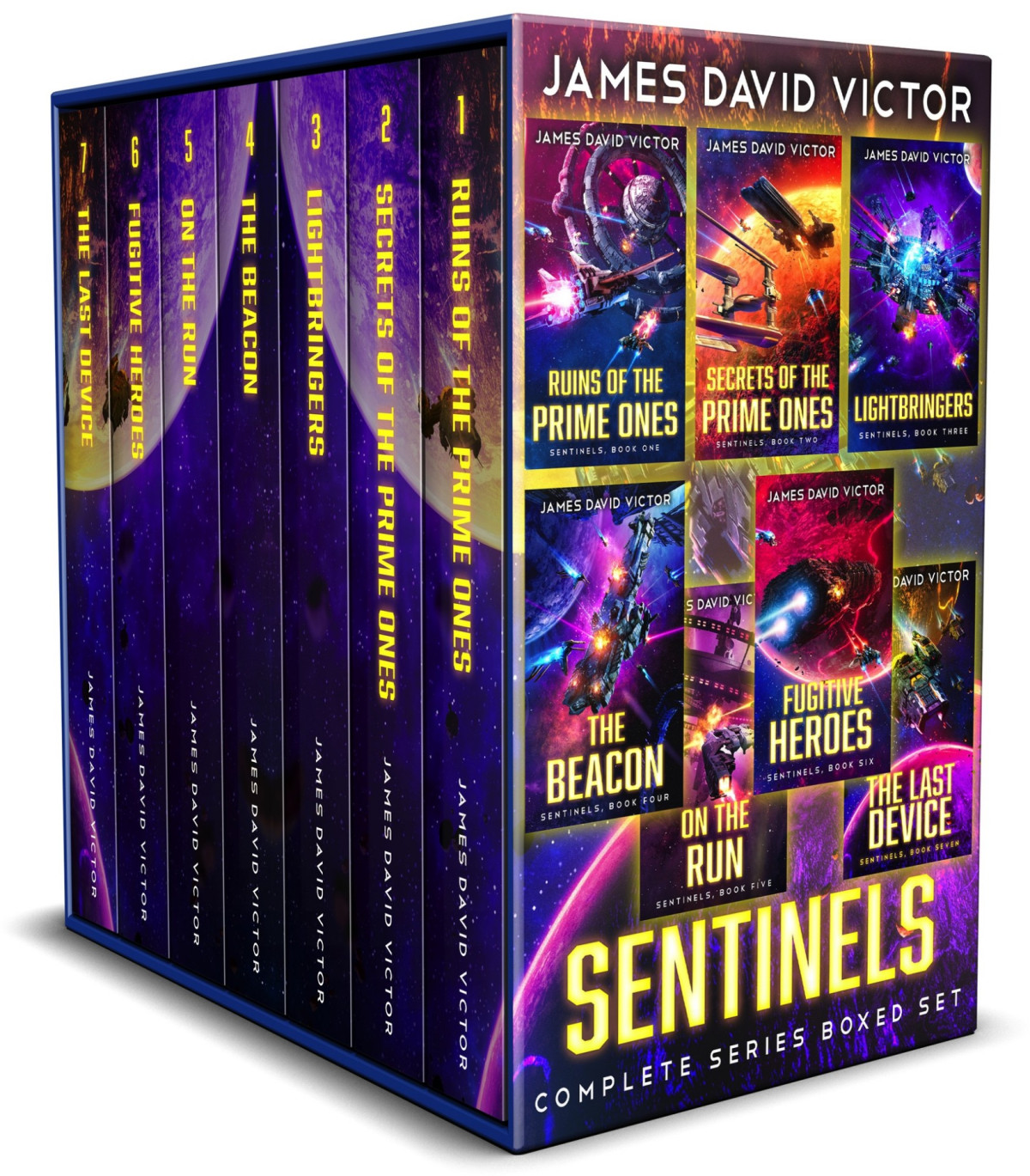 Sentinels Complete Series Boxed Set Victor James David