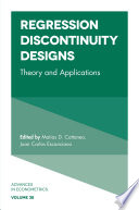 Regression Discontinuity Designs Theory And Applications 1st Edition Juan Carlos Escanciano