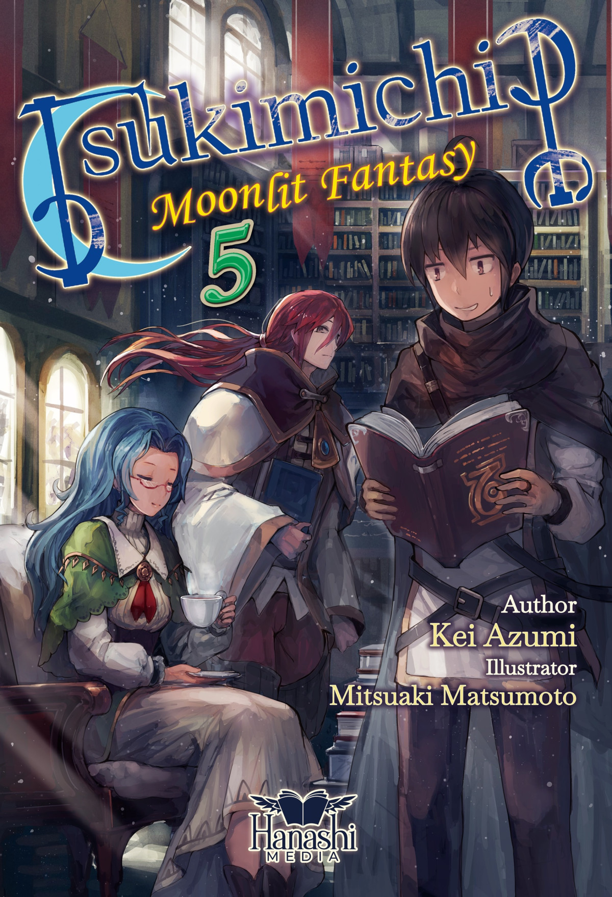 Tsukimichi Moonlit Fantasy Volume 05 Tsuki Ga Michibiku Isekai Dochu Kei Azumi
