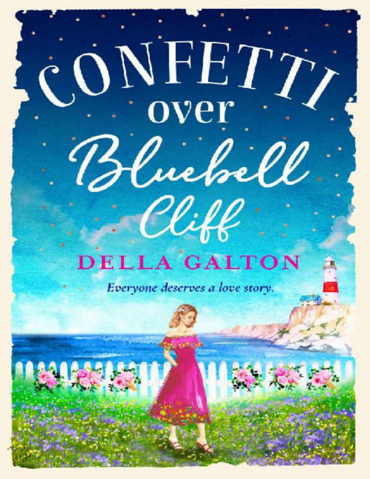Confetti Over Bluebell Cliff Della Galton