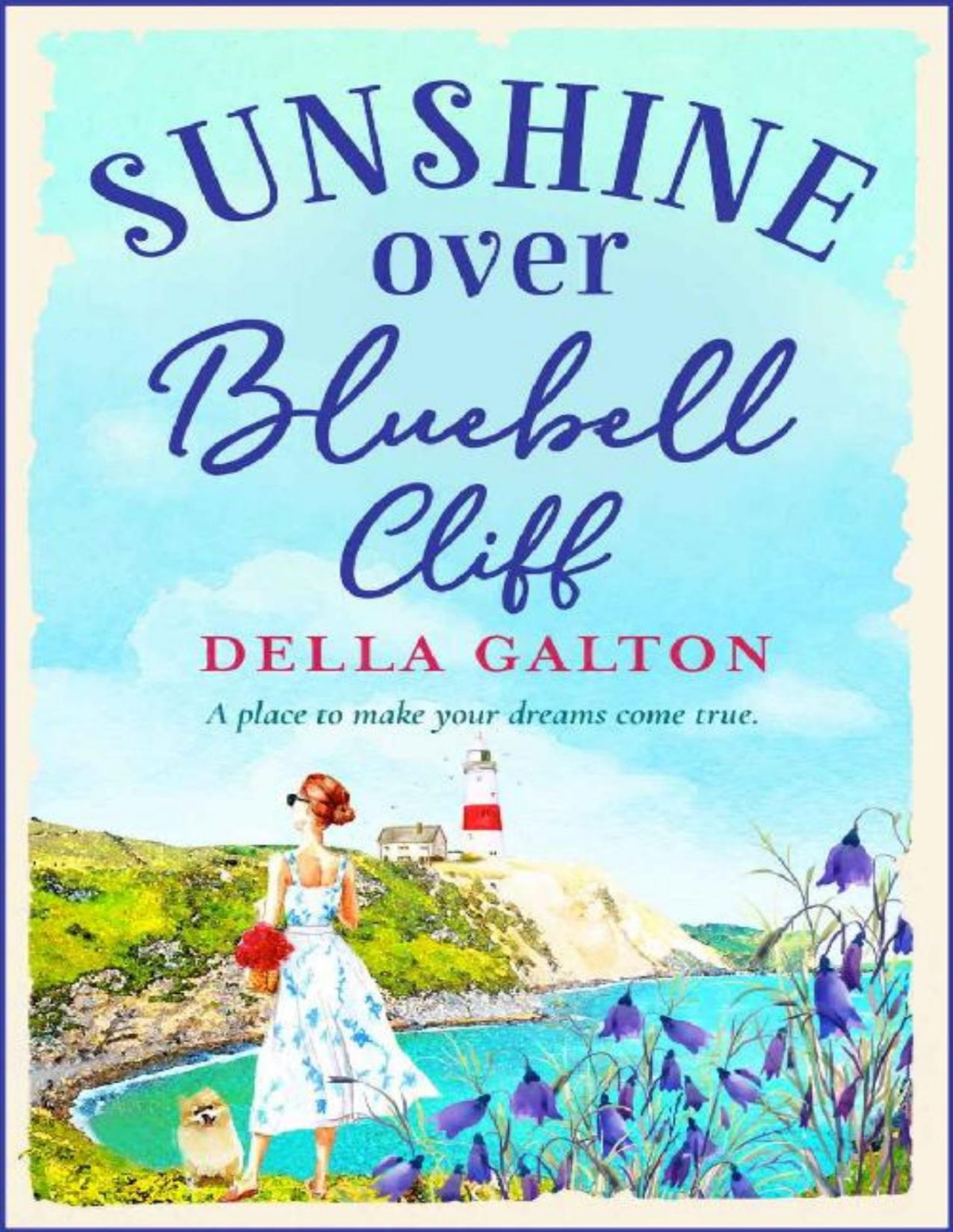 Sunshine Over Bluebell Cliff Della Galton