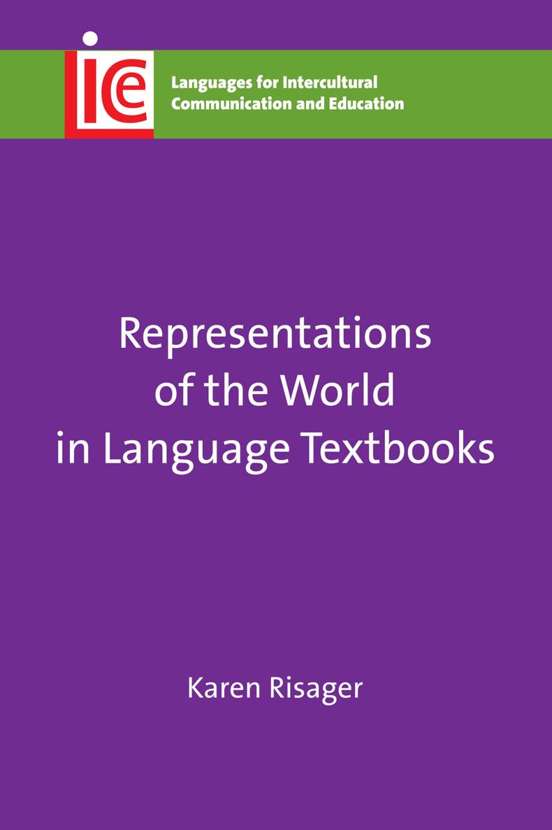 Representations Of The World In Language Textbooks Karen Risager