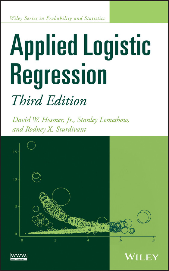 Applied Logistic Regression Hosmer David W Jrlemeshow Stanleysturdivant