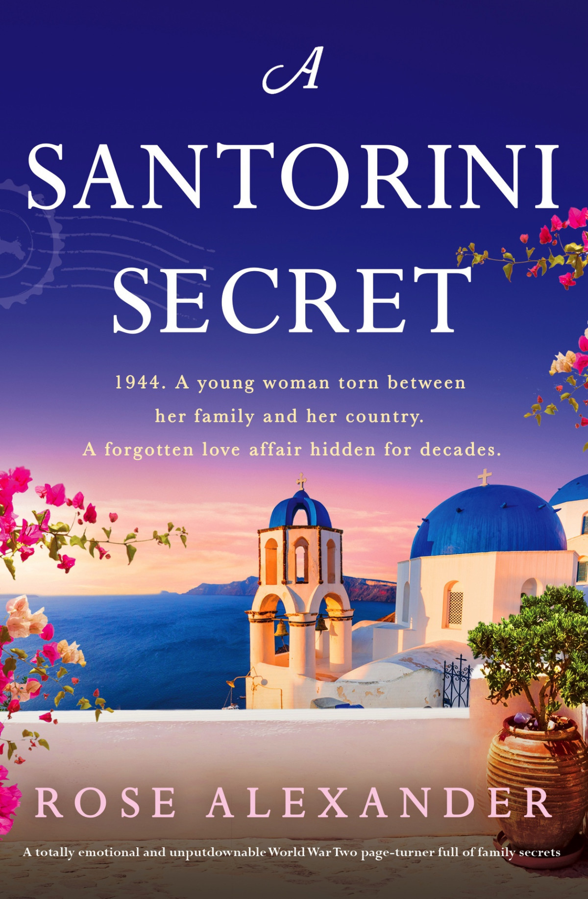A Santorini Secret Rose Alexander