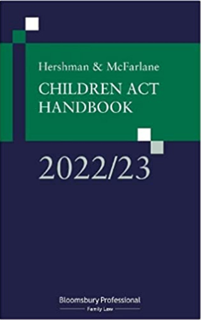 Hershman And Mcfarlane Children Act Handbook 202223 Bloomsbury Publishing