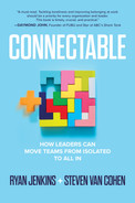 Connectable How Leaders Can Move Teams From Isolated To All In Ryan Jenkins Steven Van Cohen