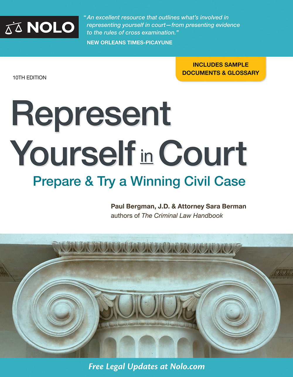 Represent Yourself In Court Paul Bergmansara J Berman Attorney Sara J Berman
