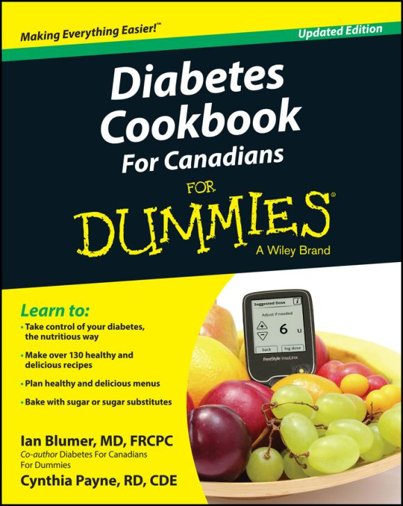 Diabetes Cookbook For Canadians For Dummies Ian Blumer Cynthia Payne Rd