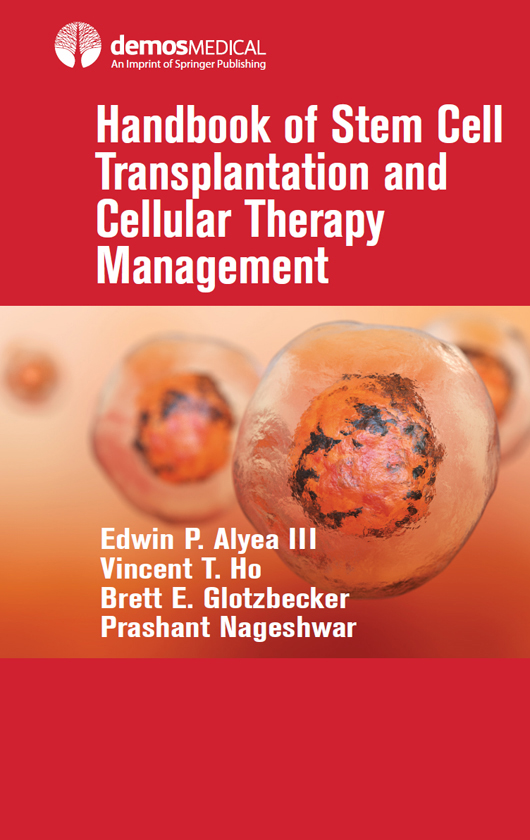 Handbook Of Stem Cell Transplantation And Cellular Therapy Management Unknown