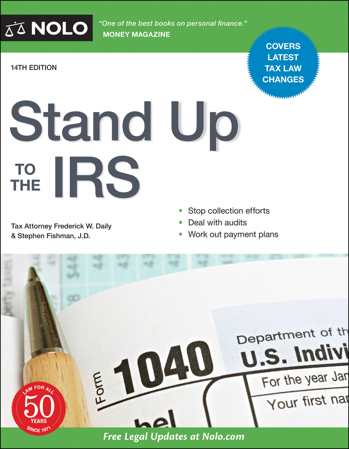 Stand Up To The Irs Frederick W Daily Stephen Fishman