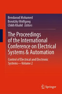 The Proceedings Of The International Conference On Electrical Systems Automation Mohamed Bendaoud