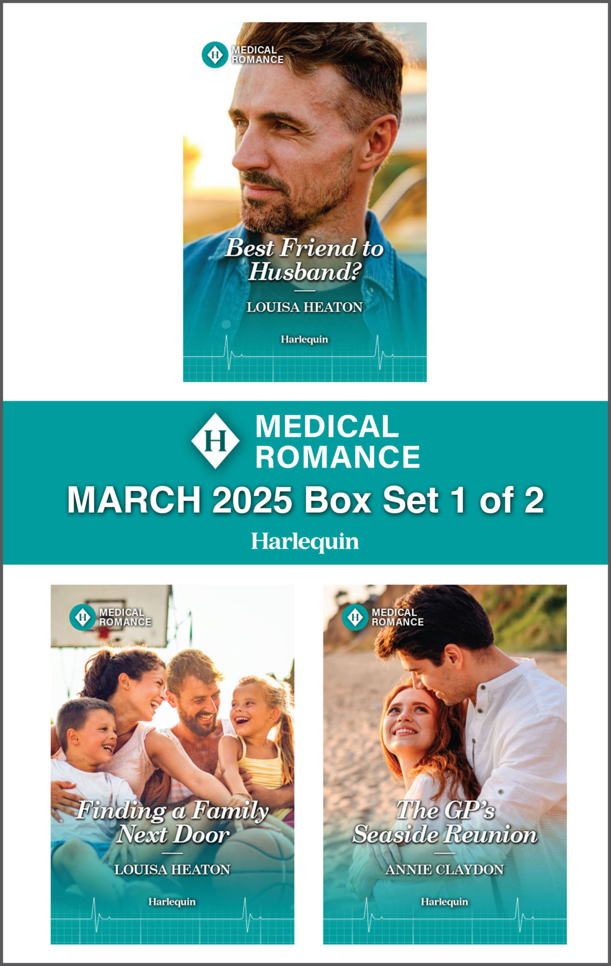 Harlequin Medical Romance March 2025box Set 1 Of 2 Louisa Heaton