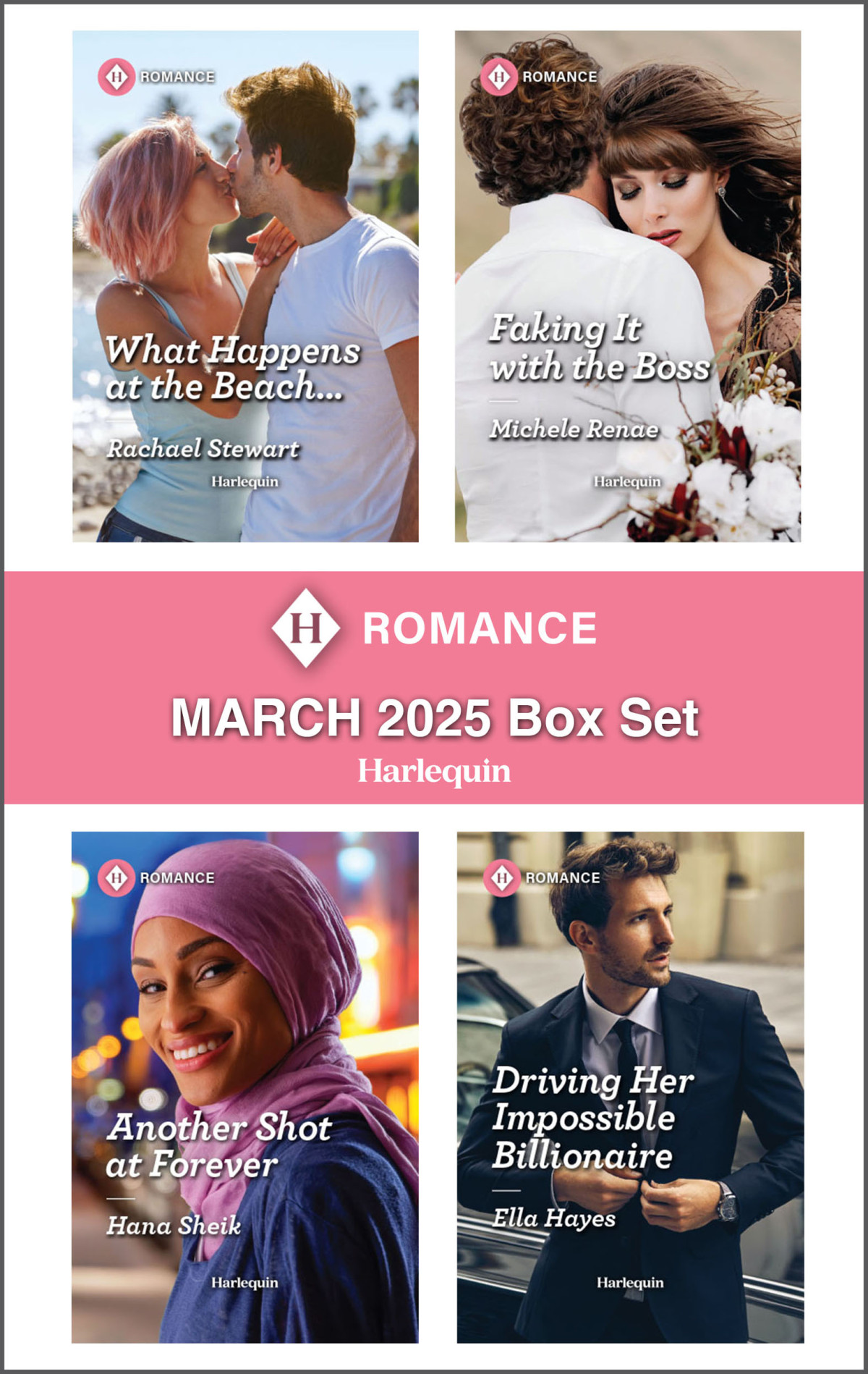 Harlequin Romance March 2025 Box Set Rachael Stewart