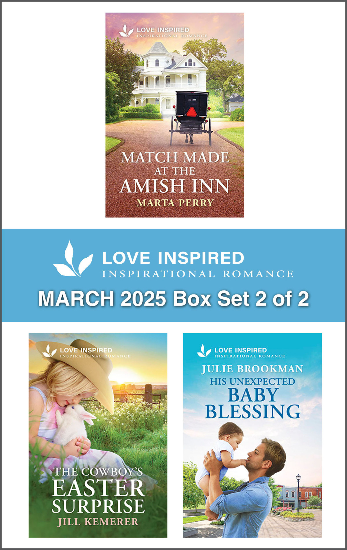 Love Inspired March 2025 Box Set 2 Of 2 Marta Perry Jill Kemerer And Julie Brookman