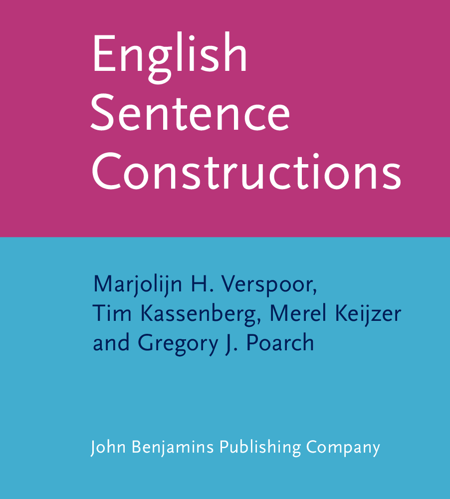 English Sentence Constructions Verspoor Marjolijn Hkassenberg
