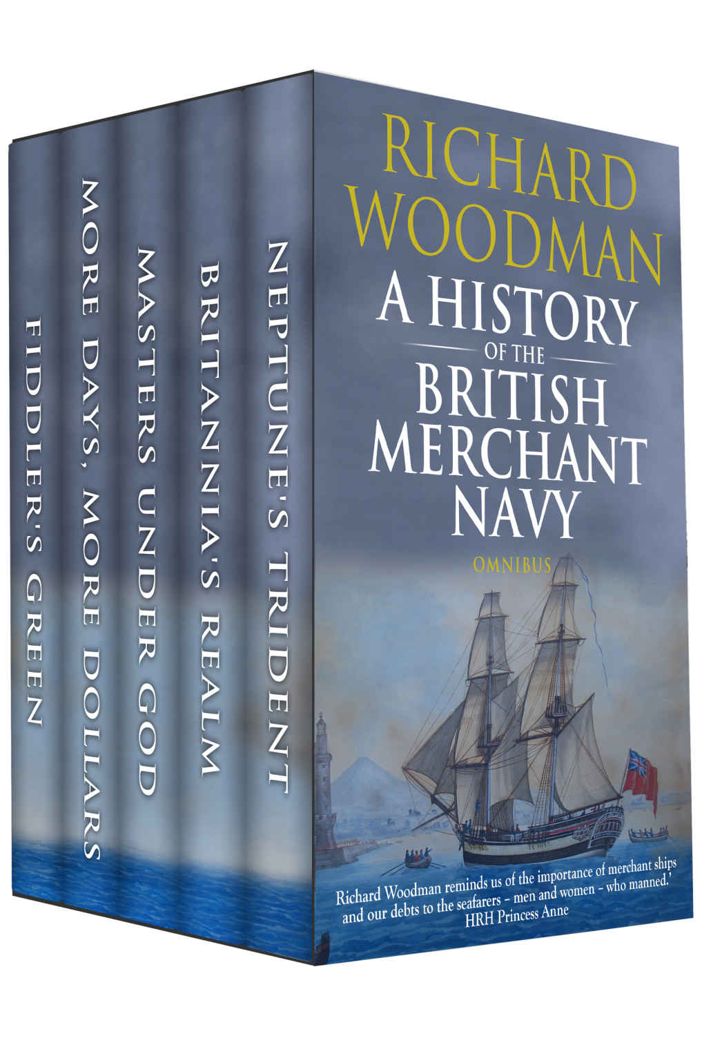 A History Of The British Merchant Navy Omnibus Edition Woodman